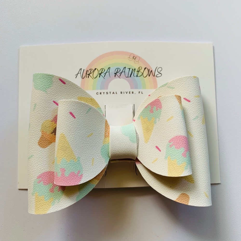 Aurora Rainbows Ice Cream Bow